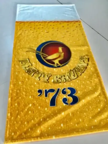 Froté osuška Zlatý Bažant se sítotiskem loga - firemní merch