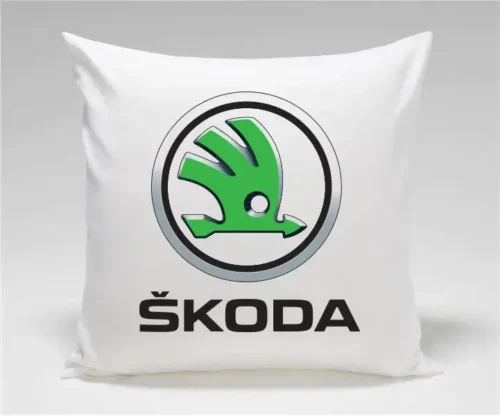 Propagační polštář s logem Škoda