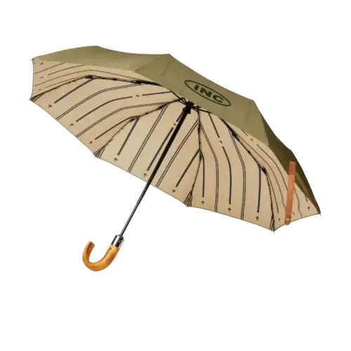 Skládací retro deštník s potiskem