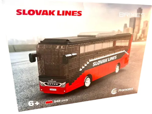 Reklamní stavebnice - autobus na míru