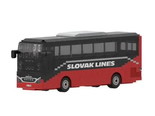 Stavebnice na míru - autobus Slovak Lines