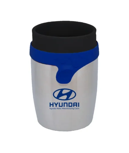 Termohrnek s detailním laserovým gravírováním pro firmu Hyundai