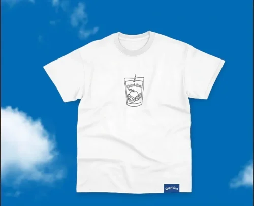 Žluté reklamní tričko Capri-Sun s kvalitním transferovým potiskem